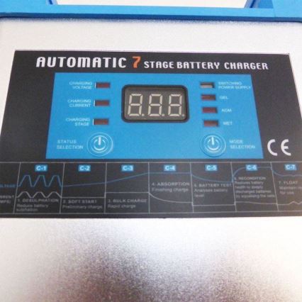  Švino rūgšties akumuliatoriaus įkroviklis 12V/20A