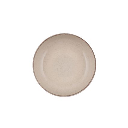 16 dalių stalo indų rinkinys smėlio spalvos/porcelianas