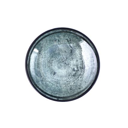 18 dalių valgomojo indų rinkinys, mėlynas / porcelianinis