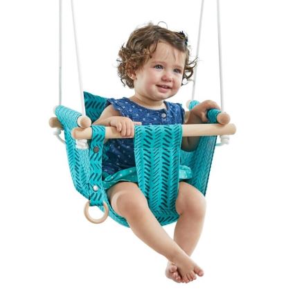 2 Kids Toys - Vaikiškos tekstilės turkiškos sūpynės