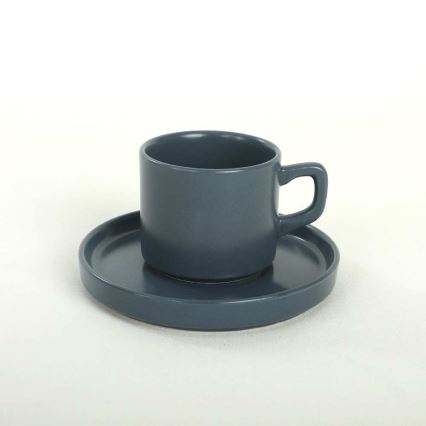 20 dalių spalvingų akmens masės stalo indų rinkinys