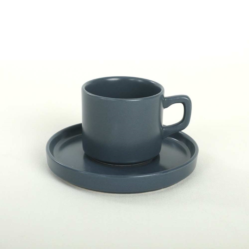 20 dalių spalvingų akmens masės stalo indų rinkinys