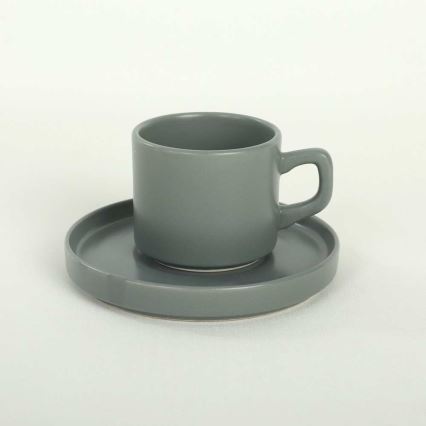 20 dalių spalvingų akmens masės stalo indų rinkinys