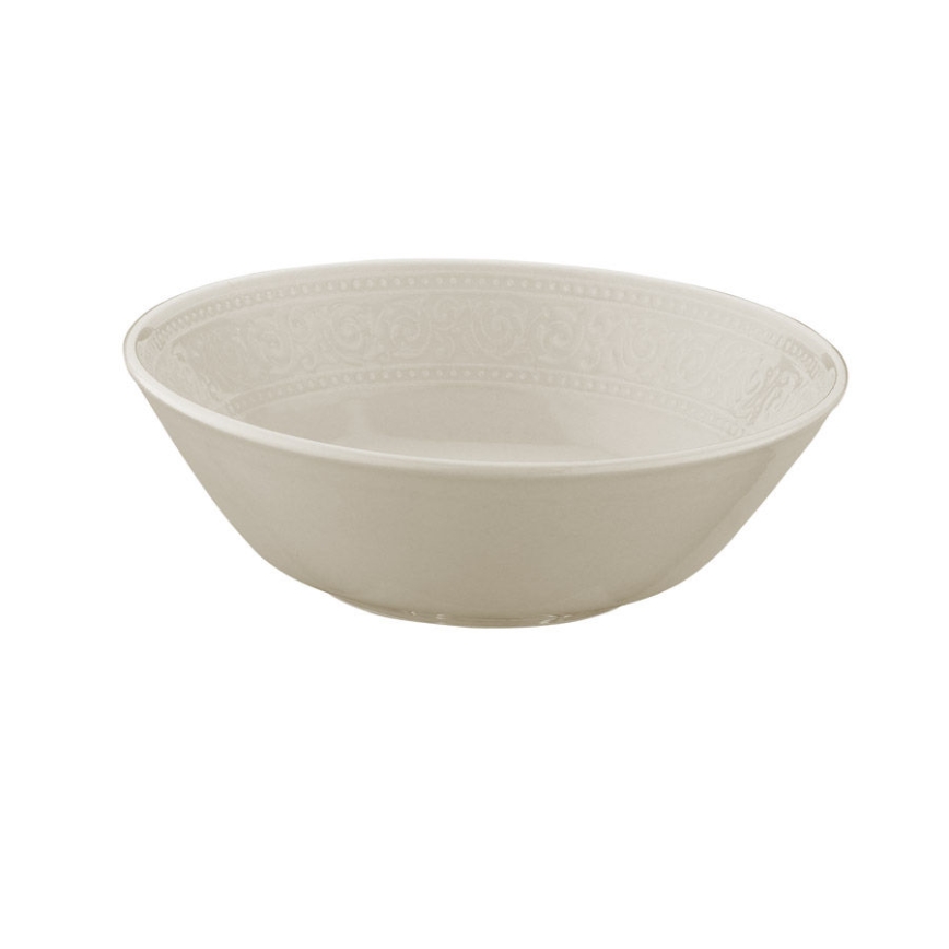 24 dalių baltas indų rinkinys iš porceliano