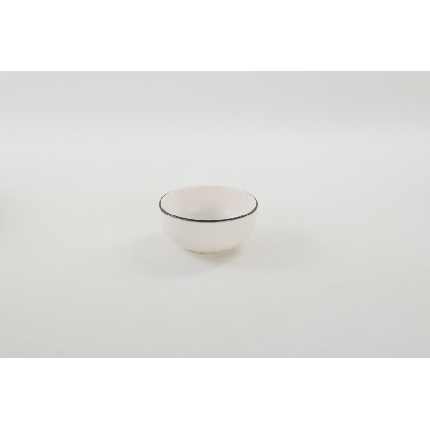 24 dalių spalvotas akmens masės valgomojo indų rinkinys