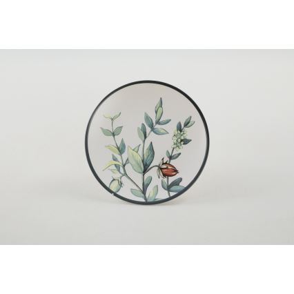 24 dalių spalvotas akmens masės valgomojo indų rinkinys