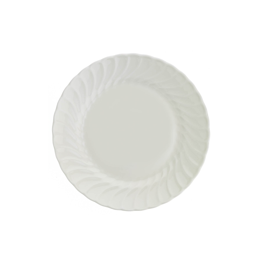 24 dalių stalo indų komplektas baltas/porcelianas