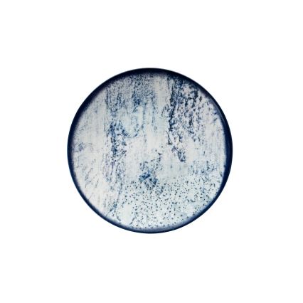 24 dalių stalo indų rinkinys, mėlynas/porcelianas