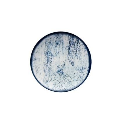 24 dalių stalo indų rinkinys, mėlynas/porcelianas