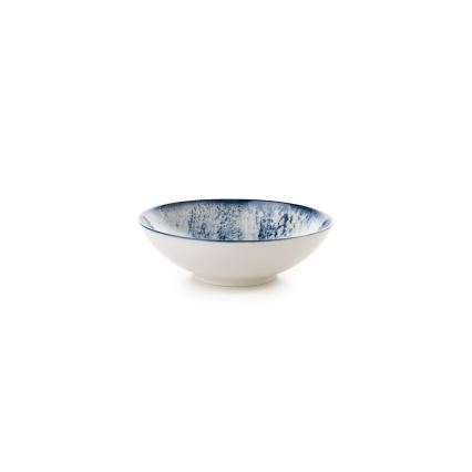 24 dalių stalo indų rinkinys, mėlynas/porcelianas