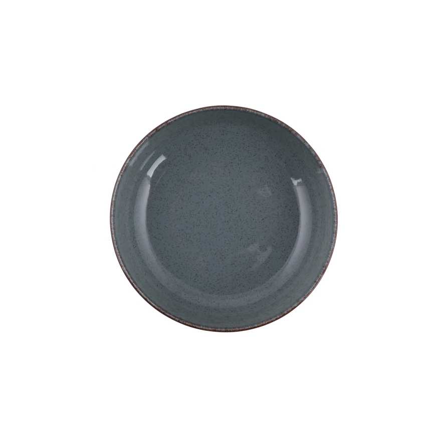 24 dalių stalo indų rinkinys, mėlynas/porcelianas