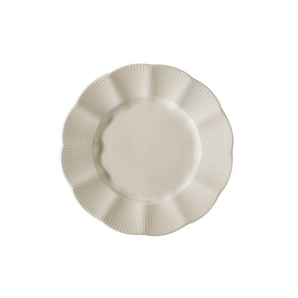 26 dalių porcelianinis indų rinkinys, baltas