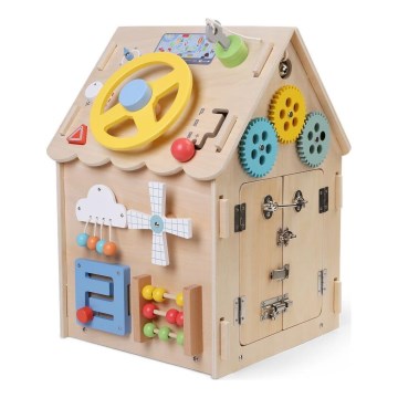 2Kids Toys - Activity lenta namas smėlio spalva