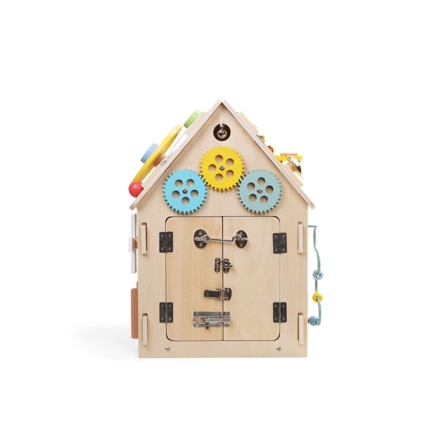 2Kids Toys - Activity lenta namas smėlio spalva
