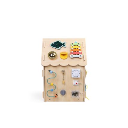 2Kids Toys - Activity lenta namas smėlio spalva