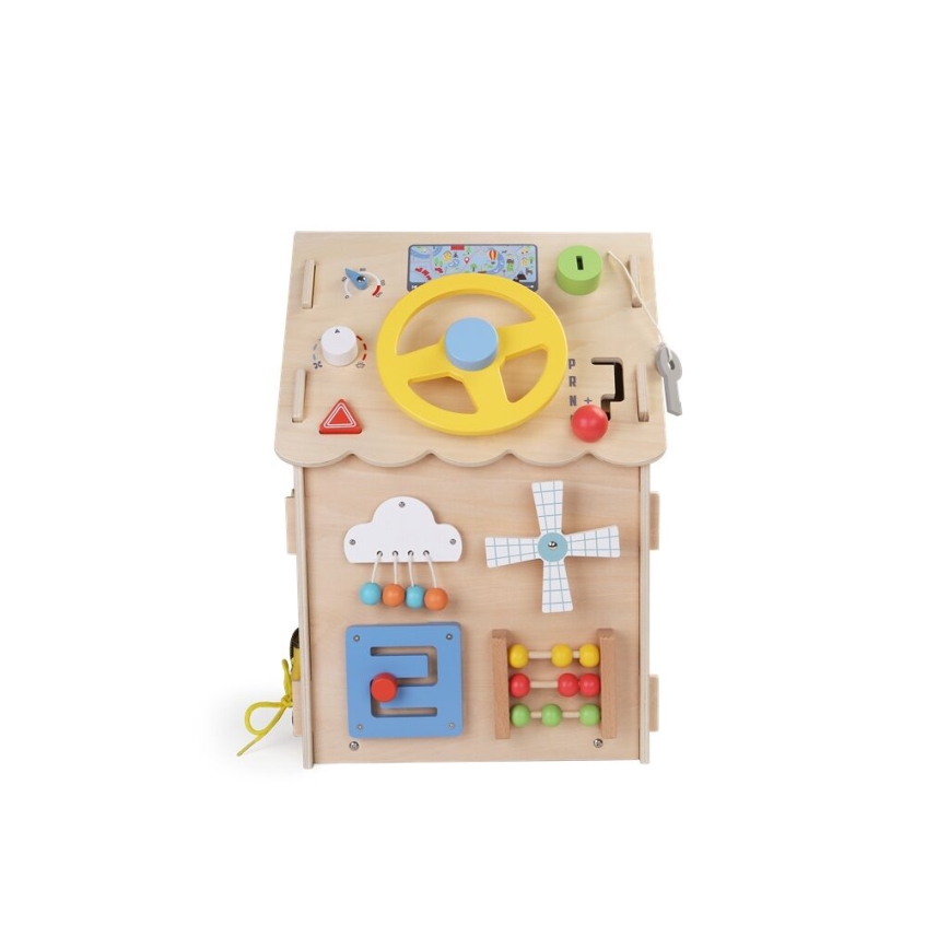 2Kids Toys - Activity lenta namas smėlio spalva