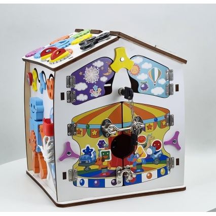 2Kids Toys - aktyvumo lenta namelis, balta