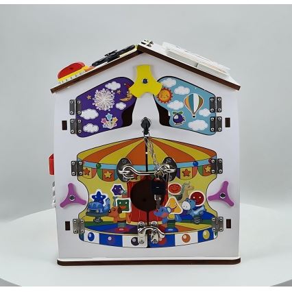 2Kids Toys - aktyvumo lenta namelis, balta