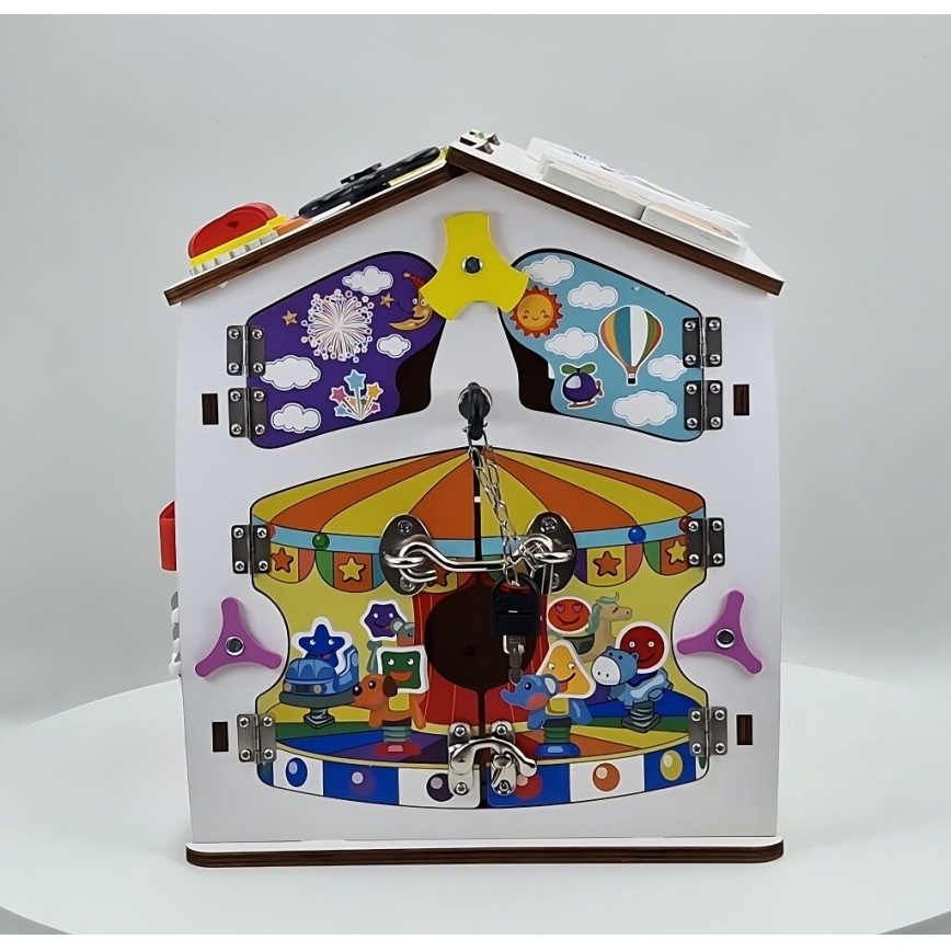 2Kids Toys - aktyvumo lenta namelis, balta