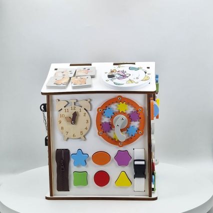 2Kids Toys - aktyvumo lenta namelis, balta