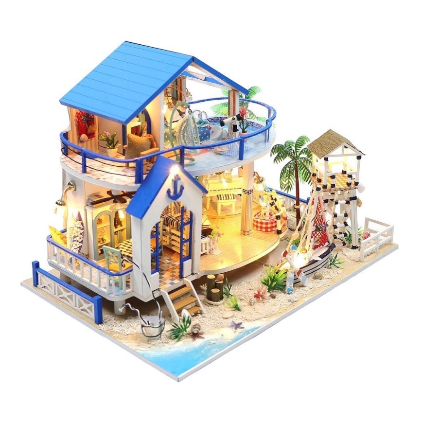 2Kids Toys - Vaikiškas namas Mėlynosios jūros legenda 2xAA