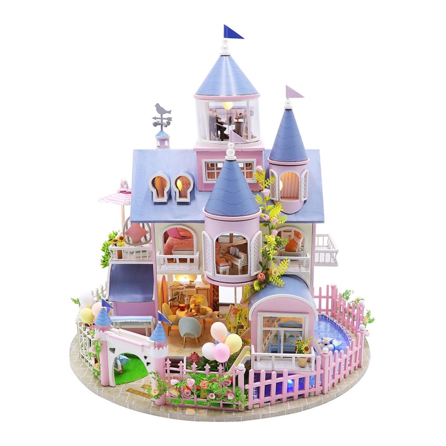 2Kids Toys - Vaikiškas namas Pasakų pilis 2xAAA