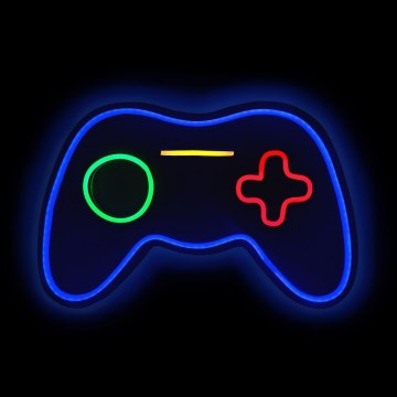 2Kids Toys - LED Neoninė sienų apdaila LED/5W/USB gamepad