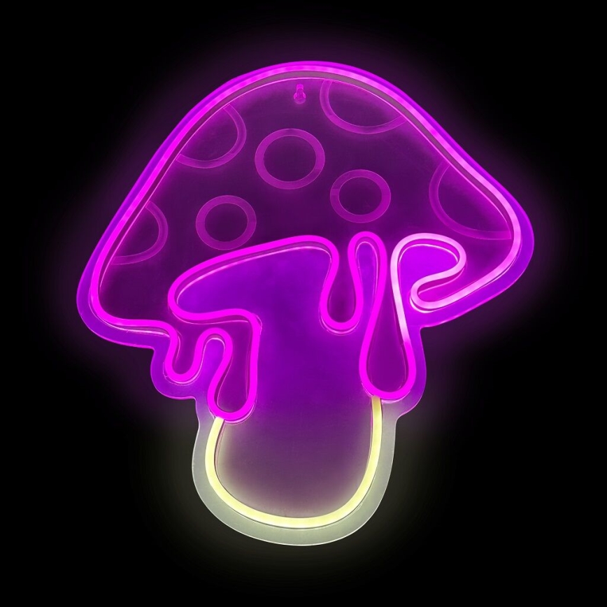 2Kids Toys - LED Neoninė sienų apdaila LED/5W/USB grybas