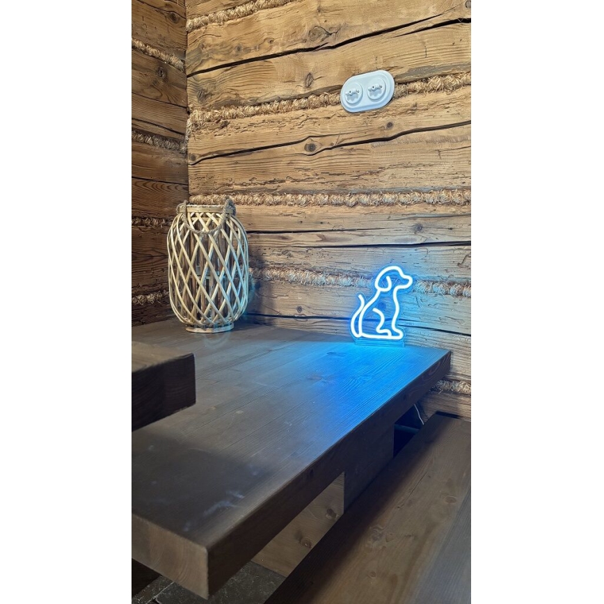 2Kids Toys - LED Neoninis stalas dekoracija LED/5W/USB Šuo