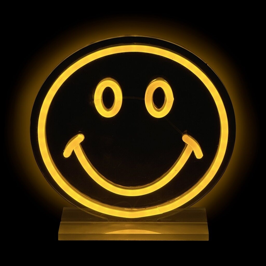 2Kids Toys - LED Neoninis stalas dekoracija LED/5W/USB šypsenėlė