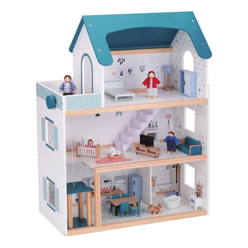 2Kids Toys - Medinis lėlių namelis Barbora
