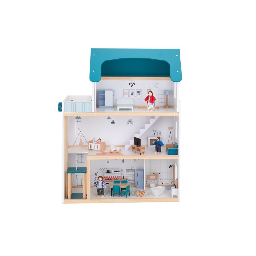2Kids Toys - Medinis lėlių namelis Barbora