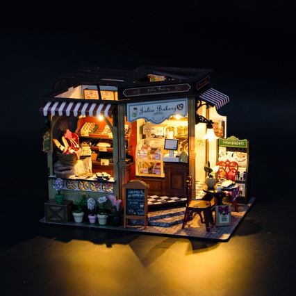 2Kids Toys - Miniatiūrinis Juliinos kepyklėlės namelis 2xAAA