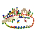 2Kids Toys - Spalvingos medinės kaladėlės, 500 vnt.