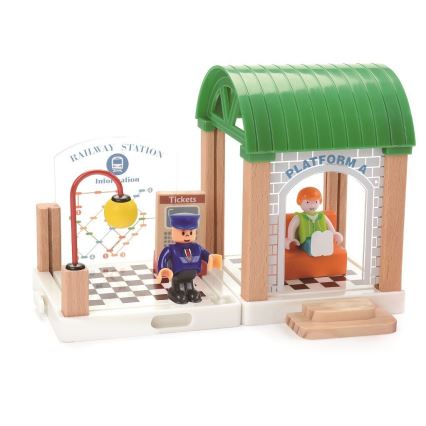 2Kids Toys - Traukinių rinkinys Miestas ir Kaimas, 200 dalių