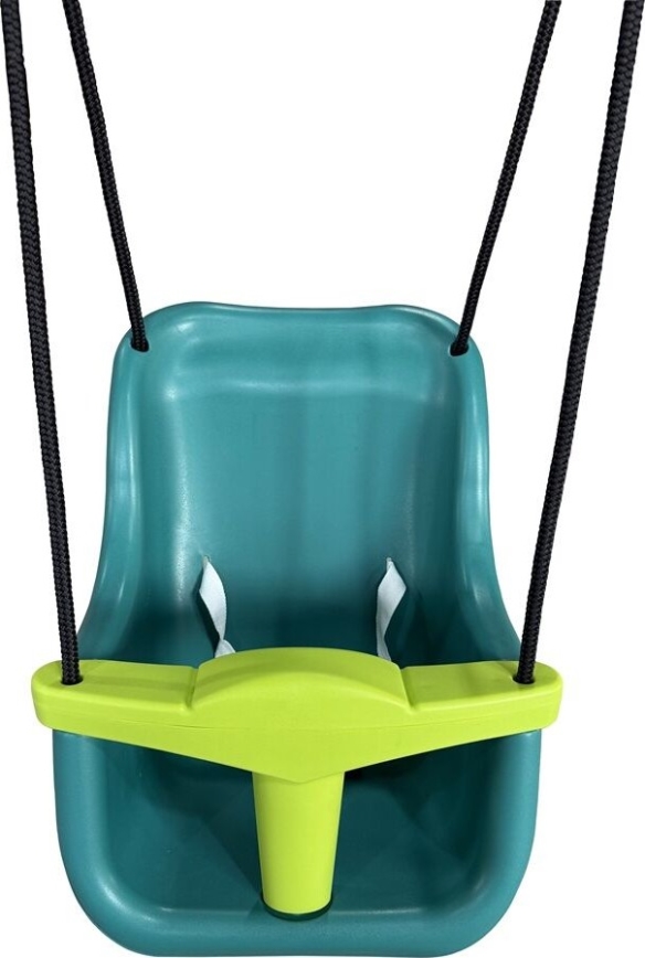 2Kids Toys - Vaikiškas plastikas sūpynės turkis/žalia
