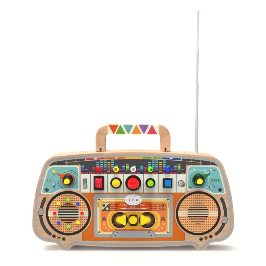 2Kids Toys - Veiklos lenta FM radija 3xAAA