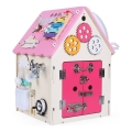 2Kids Toys - Veiklos lenta namas rausva