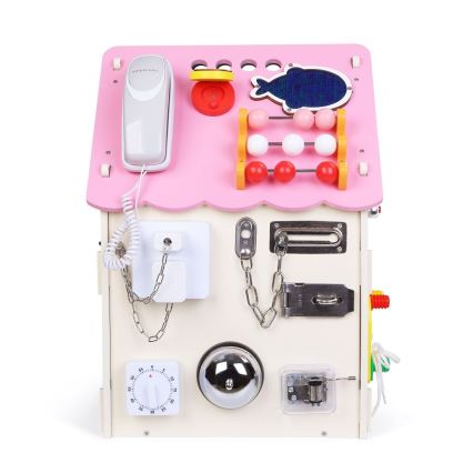2Kids Toys - Veiklos lenta namas rausva