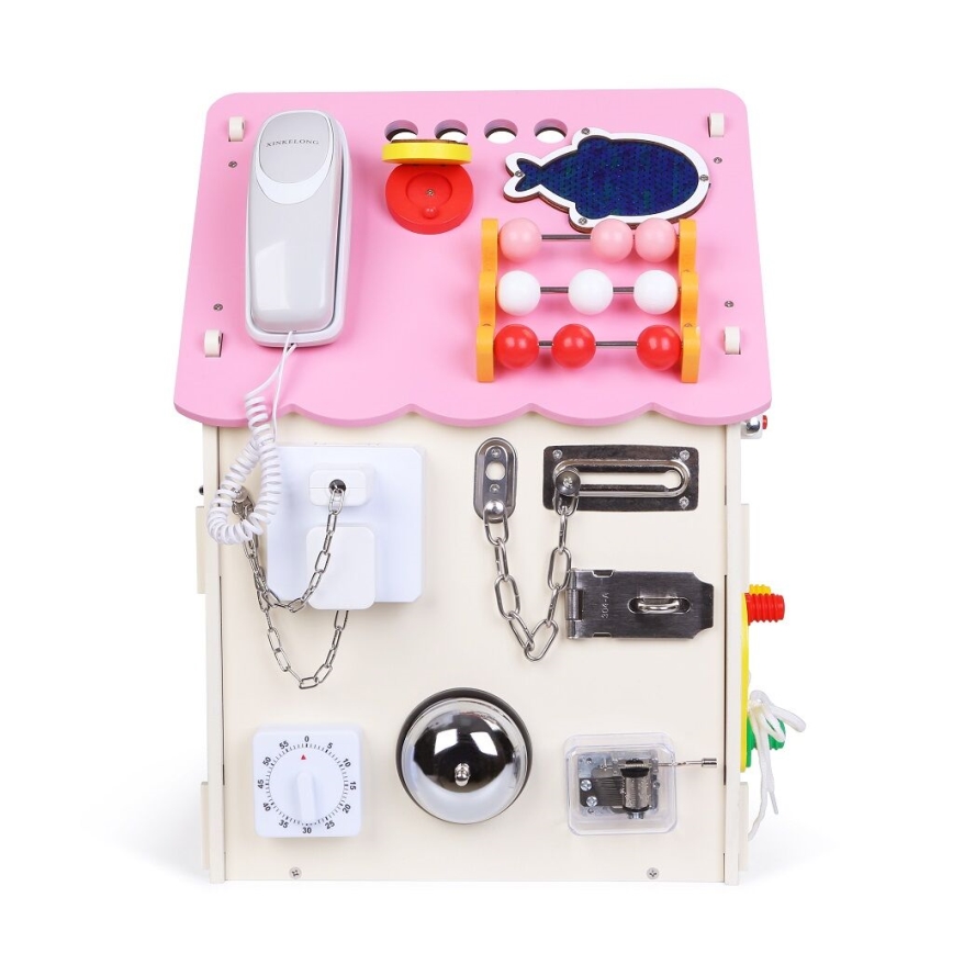2Kids Toys - Veiklos lenta namas rausva