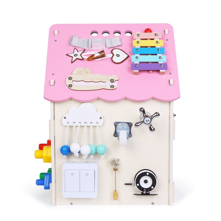2Kids Toys - Veiklos lenta namas rausva