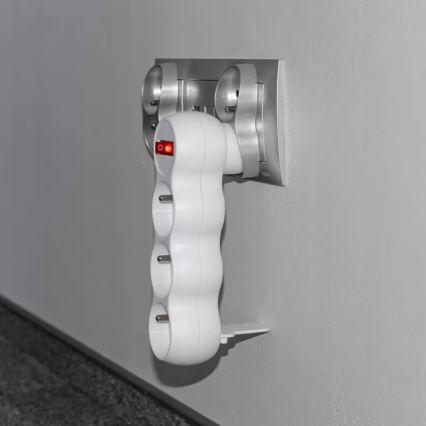 3 lizdų prailgintojas su jungikliu