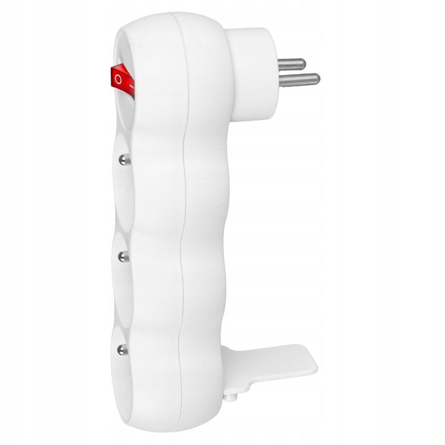 3 lizdų prailgintojas su jungikliu