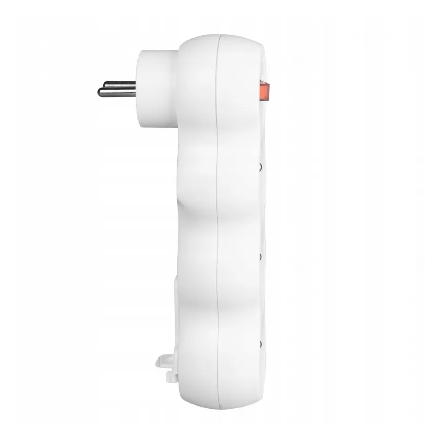 3 lizdų prailgintojas su jungikliu