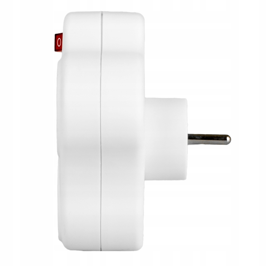 3 lizdų skirstytuvas su jungikliu