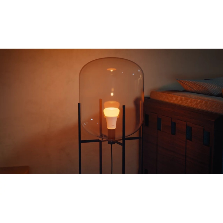 Komplektas 4 vnt. dimeriuojamų LED lempučių Philips Hue WHITE AND COLOR AMBIANCE E27/6W/230V 1000-20000K