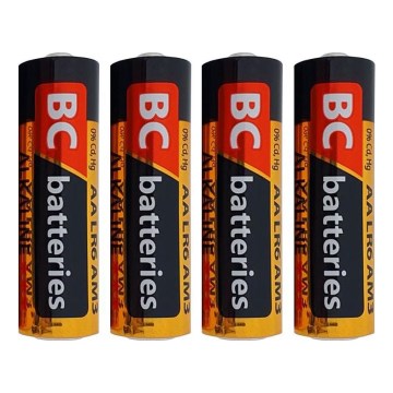 4 vnt. Šarminė baterija EXTRA POWER AA 1,5V