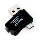 4in1 MicroSDHC 16GB + SD adapteris + MicroSD skaitytuvas + OTG adapteris