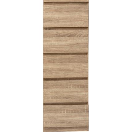 5five - Komoda HEIM 40x118x48 cm ruda