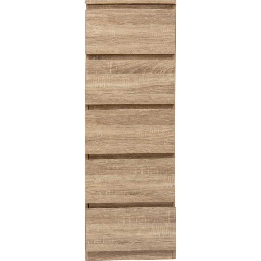 5five - Komoda HEIM 40x118x48 cm ruda